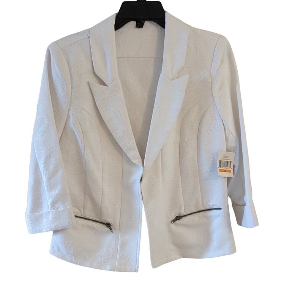 NWT Fever Eyelet Blazer, S